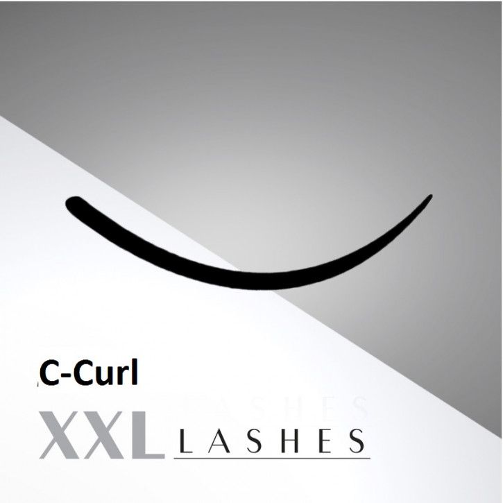 C-Curl Pestañas Finas | 0,10 mm de espesor | de 9 mm de longitud