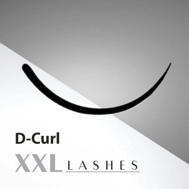 D-Curl Pestañas Premium | 0,15 mm de espesor | 7 mm de longitud